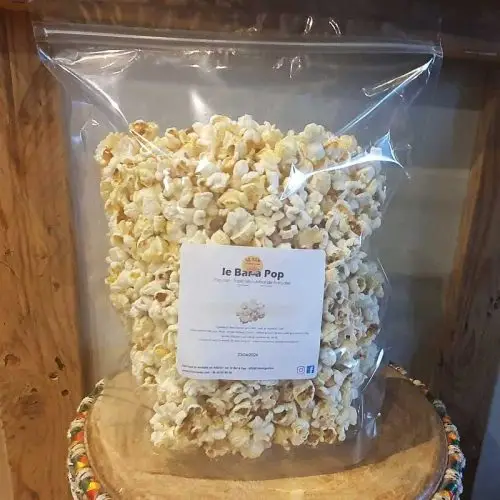 Un popcorn artisanal juste sucré en sachet hermétique et refermable de 5 litres pour un maximum de plaisir à partager, en famille, anniversaire et autres.