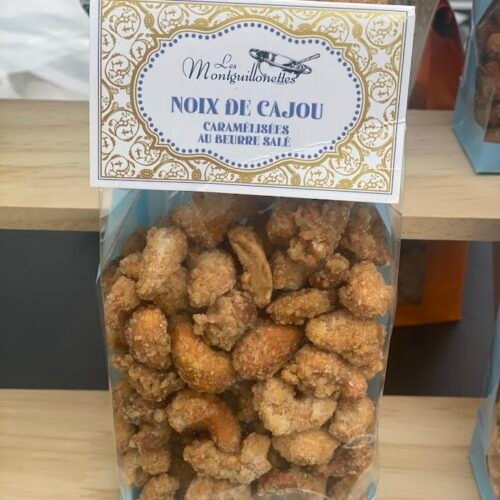 Noix de CAJOU caramélisées finies au beurre salé 180g - Pralines - chouchous