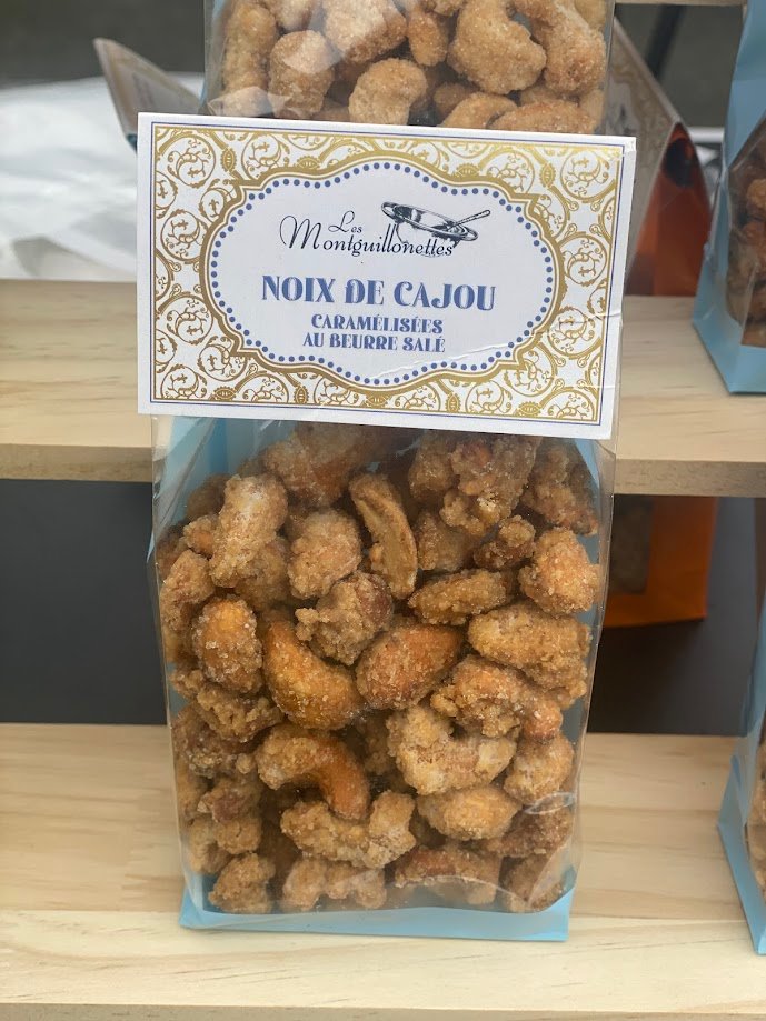 Noix de CAJOU caramélisées finies au beurre salé 180g - Pralines - chouchous