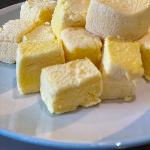 Guimauve artisanale au Limoncello (Liqueur de Citron) - 100g