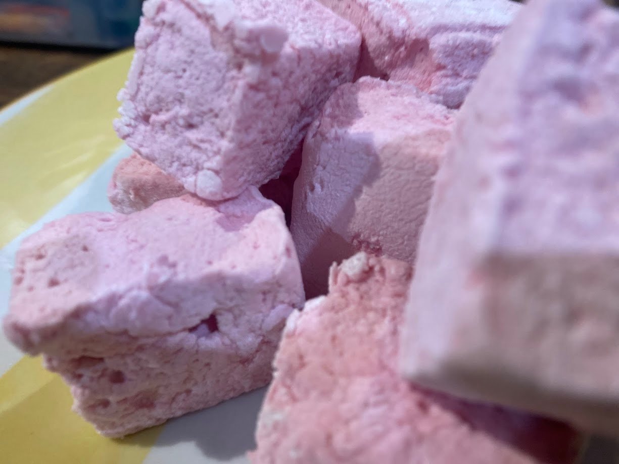 Guimauve Maison à la purée de Fraise - 100g